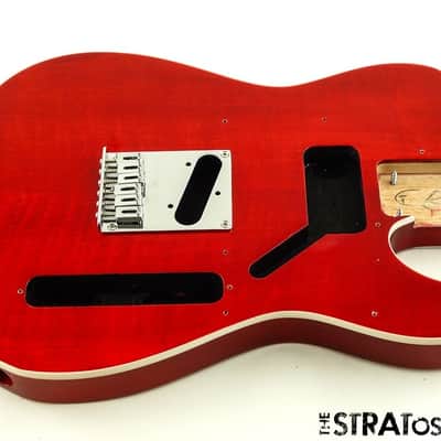 Fender Squier Affinity Telecaster FMT SH BODY & HARDWARE Okoume Tele Crimson Red image 1
