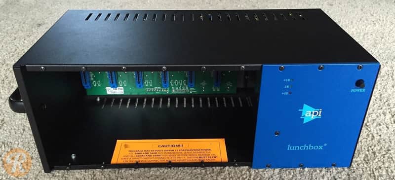 API 500-6B HC Lunchbox 6-Slot Powered 500 Series Frame image 2