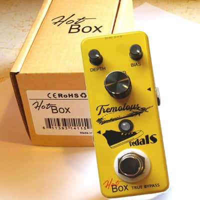 Hot Box Pedals Tremolous Optical Tremolo Attitude Series Guitar Effect Pedal image 5