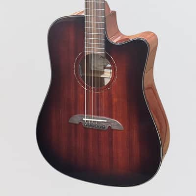Alvarez MD66CE Mahogany Dreadnought Acoustic-Electric Guitar - Natural image 3