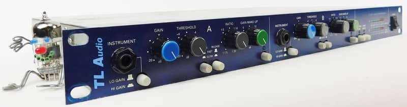 TL Audio C-2021 Indigo Series Dual Tube Compressor +Top Zustand+ 1,5J Garantie image 1
