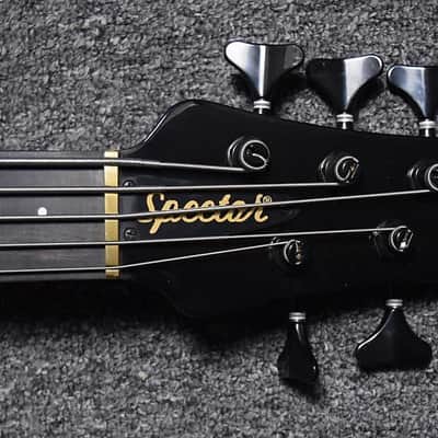 ***Spector USA NS-5XL *OWNED/Signed by BRYAN BELLER (Satriani, Vai, Etc.) Black / Ebony, In Stock! image 3