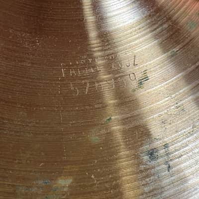 Paiste 14" 2002 Heavy Hi-Hat Cymbals (Pair) - Traditional - TOP HI HAT HAS SMALL CRACKS image 11