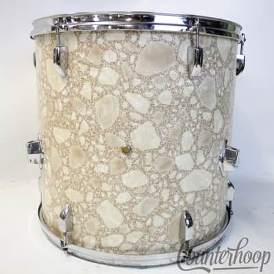 *Pearl Drum Set 22x14,12x10,13x11,16x15" Mahogany 5ply w/ Re-Rings Vintage 70s* image 9