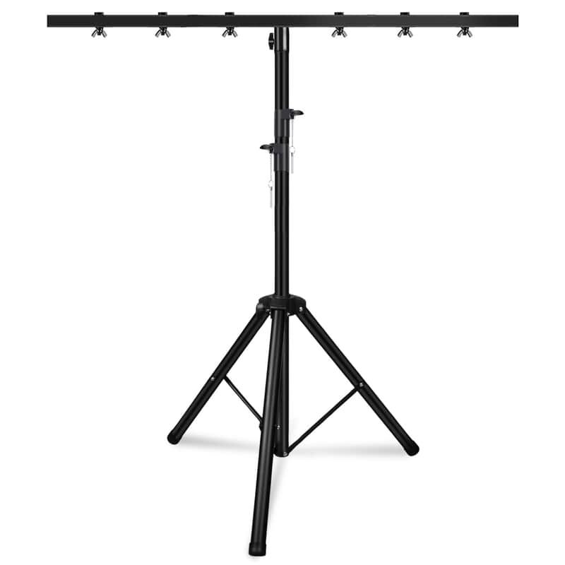5Core DJ Light Stand Stage Lighting Truss System Height Adjustable 39 to 100" Heavy Duty T bar Mount image 1