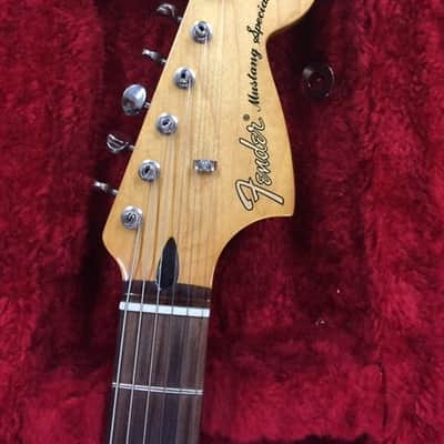 Fender  Pawn Shop Mustang Special Tobacco Burst MIM - Beautiful Guitar with Case image 3