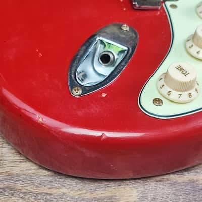 MyDream Partcaster Custom Built - Relic Dakota Red Lipsticks image 4