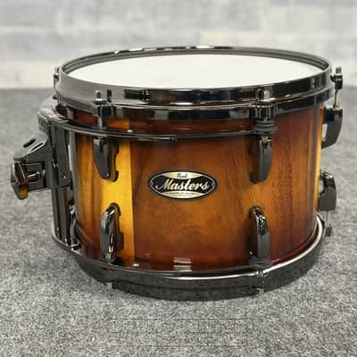 Pearl Masters Maple/Gum 4pc Drum Set 22/10/12/16 Exotic Saman Honeyburst image 2