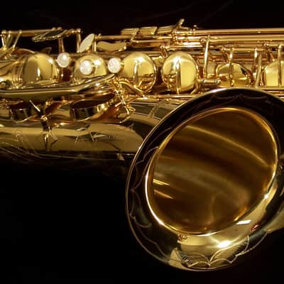 Antigua TS4240LQ, Powerbell, Professional Tenor Saxophone, Ribbed Construction Laquer Gold image 5