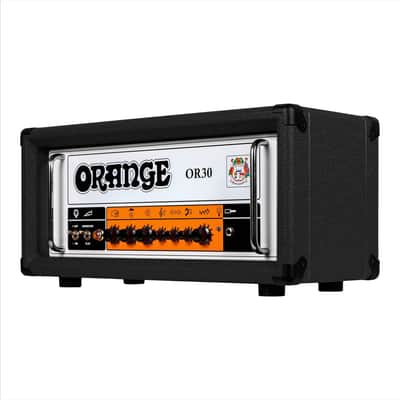 Orange OR30 30 Watt Tube Guitar Amplifier Head - Black image 2
