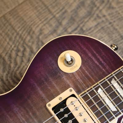 2019 Gibson Les Paul Traditional Pro V Electric Guitar Blueberry Burst + OHSC image 3