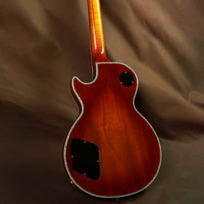 Gibson Les Paul Custom Quilt Masterpiece Electric Guitar Lemon Burst Bild 7