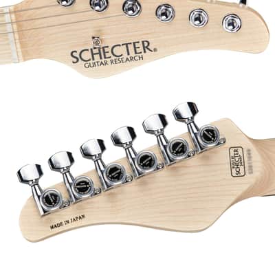 Schecter Japan AR-06 Black Alder Maple Jaguar Shape Gotoh Electric Guitar image 5