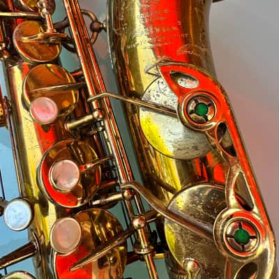 Selmer SBA altosax 1953/54 - Original gold laquer image 14