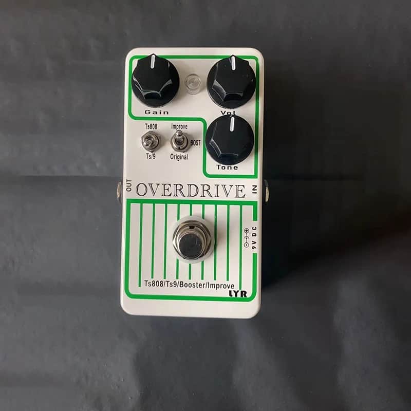 ly rock TS808/TS-9 2-in-1 Overdrive Pedal,Clean boost,price include the import duty for US buyer image 1