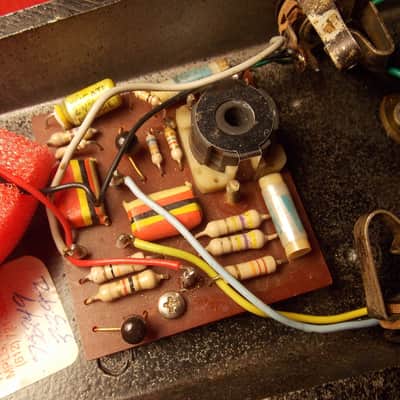 1967 Vox Clyde McCoy Script Wah Pedal with Original ICAR Pot,bag SOUNDS PERFECT! image 13