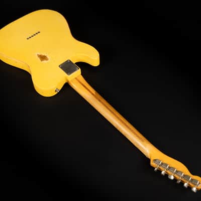2005 Real Guitars Custom Built T - Butterscotch Blonde Heavy Relic Nitro | German Masterbuilt Telecaster 1-Piece Swamp Ash Body Suhr Pickups 3.0kg | CoA OHSC image 14