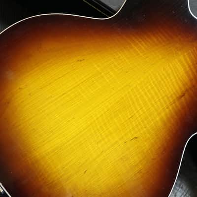 2020 Heritage Eagle Classic Semi-Hollow Electric Guitar Artisan Aged Sunburst + OHSC image 14