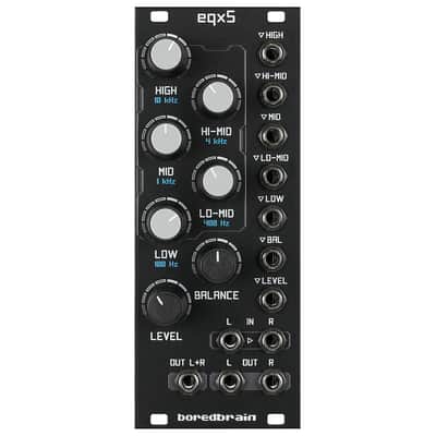 Boredbrain Music Eqx5 Voltage Controlled Equalizer