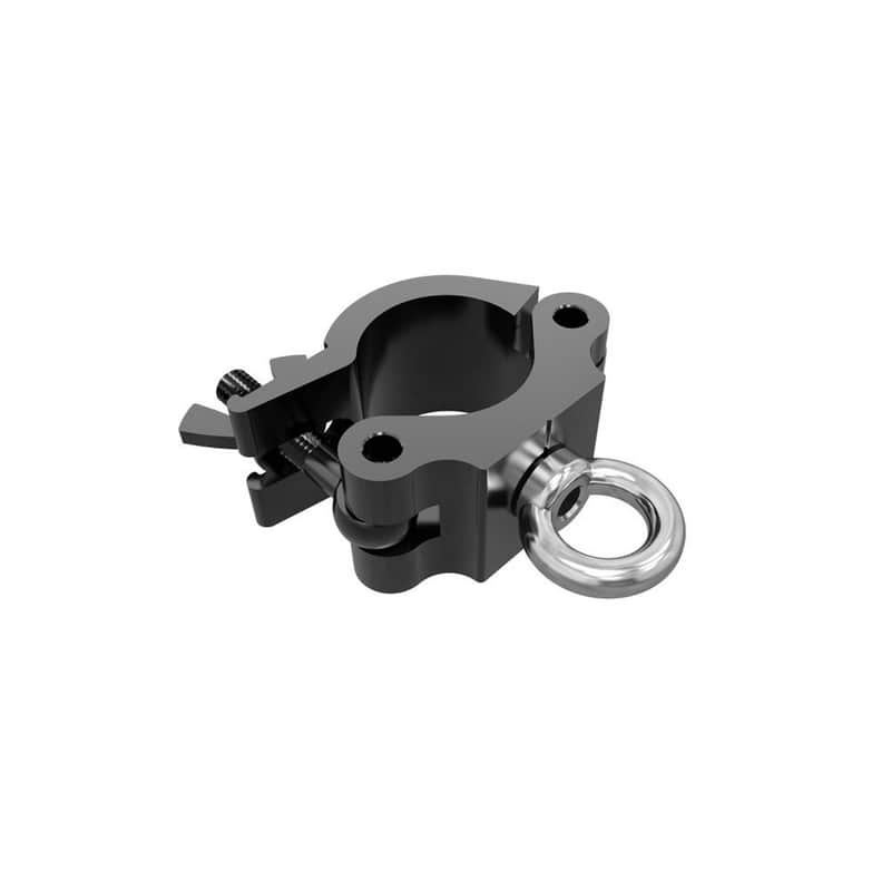 Global Truss Pro Clamp with Eyebolt, Black image 1