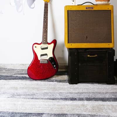 Fender Mexico Pawn shop Super Sonic Apple Red Flake 2012 image 13