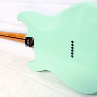 Used Fender Limited Edition Tom DeLonge Signature Stratocaster Surf Green See Photos and Description VGC image 24