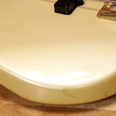Fender Contemporary Precision Bass Lyte MIJ 1990 - 7lbs! Frost White 38488 image 12