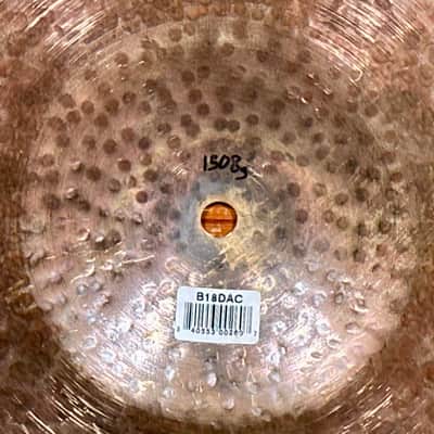 18" Meinl B18DAC Byzance Dark Crash Cymbal 1508g *Video* image 7
