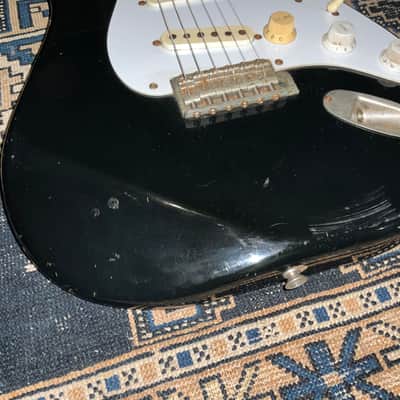 Fresher Straighter MIJ “The Good Old Times  1950s-1960s” Black JV Strat Japan image 11