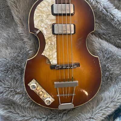 Hofner 500/1 Van Wouw Left Handed Bass 1961 - Sunburst image 2