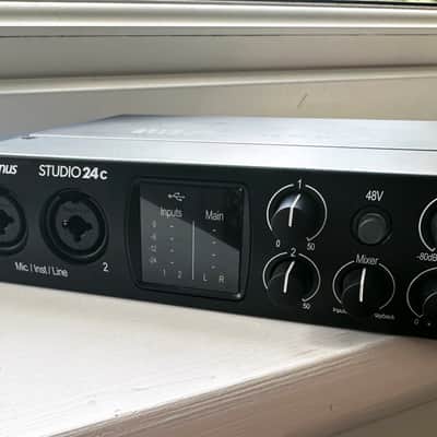 PreSonus Studio 24C 2x2 USB-C Audio / MIDI Interface image 1