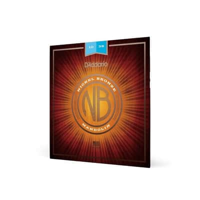 D'Addario Nickel Bronze 10-38 Light Mandolin Strings - NBM1038 image 2