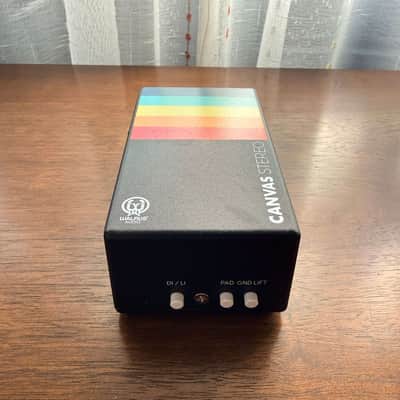 Walrus Audio Canvas Stereo Dual Line Isolator Direct Box 2022 - Present - Black w/ Rainbow Graphic image 3