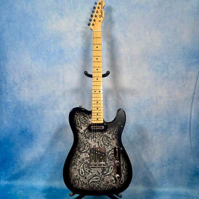 *NEW* Fender Japan Limited Edition Black Paisley Telecaster, MIJ