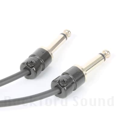 Mogami W2314 Low Profile Patch Cable, 30 foot, Straight to Straight, Black image 2