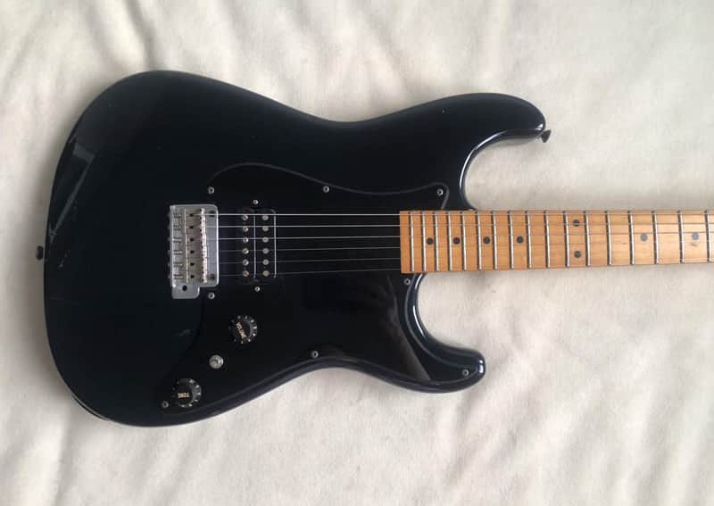 FERNANDES 　STC-50　Allan Holdwarth Fernandes STC-50 Allan Holdsworth 80's - Black | Reverb The