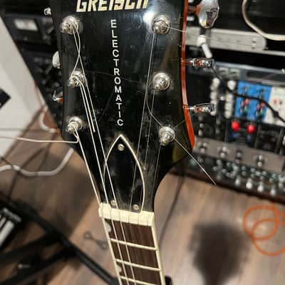 Gretsch electromatic Hollow Body 2004 - orange image 8