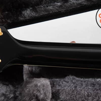 2002 Gibson Les Paul Custom Black Beauty Ebony EMG 81/85 w/ Gibson HSC image 9