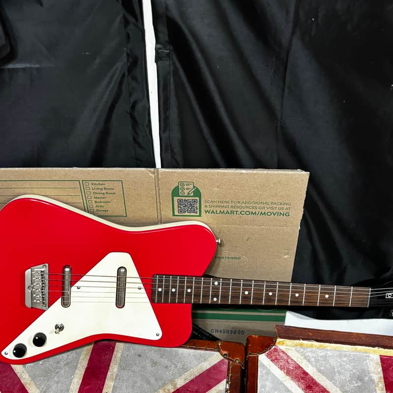 2010s Danelectro Dano Pro Reissue Red