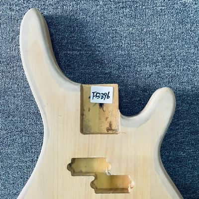 Unfinished P/J Bass Body in Natural Wood for Right Hand Build image 2