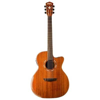 Washburn G55CE Comfort Koa Grand Auditorium Acoustic/Electric Guitar Restock Deal image 5