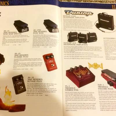 Dunlop Effects Catalogs '98 & '99 image 2