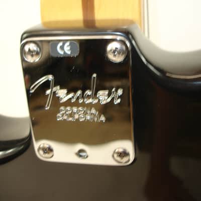 1999 Fender American Standard Stratocaster Electric Guitar, Roswewood Fingerboard, Black image 13