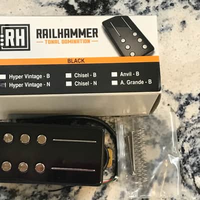 RAILHAMMER Hyper Vintage Neck Black Humbucker Pickup
