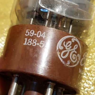 Perfect match Tung-Sol Pair (2) 5881 tNOS AT1000 TESTED Vacuum Tubes Brown Base 6L6WGB rugged 6L6 Beam Power Tetrode 1954-1963 image 11