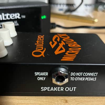 Quilter MicroBlock 45 Pedal-Sized 33/45W Power Amp 2010s - Black image 4