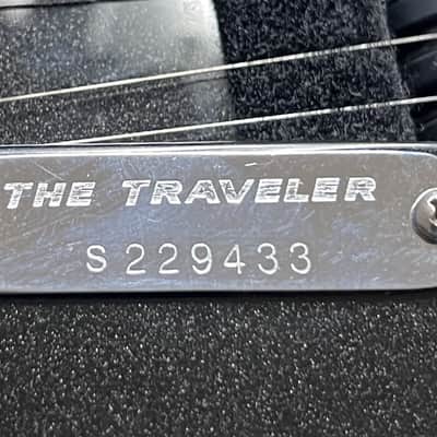 Traveler Speedster Hot Rod V2 Electric Travel Guitar 2010s - Black image 4