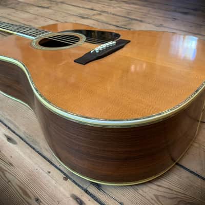 1979 Martin D45 acoustic & Martin moulded hard shell case image 9