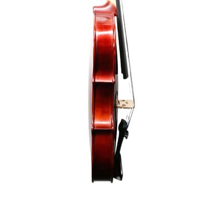 Handmade1/4 Violin Outfit–Italian Spruce,One Piece Back, Sweet Tone, Case&Bow image 10
