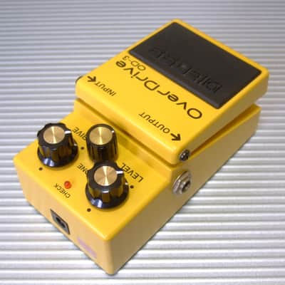 The First Month AUG 1997 Boss OD-3 OverDrive (Silver Label) 1997 - Present - Yellow image 2